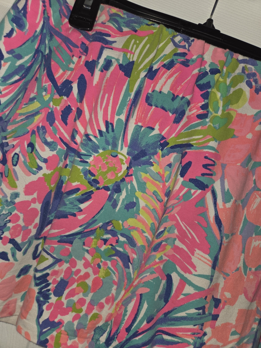 Lilly Pulitzer Multicolor Pink Teal Green Floral Skort - Picture 7 of 8